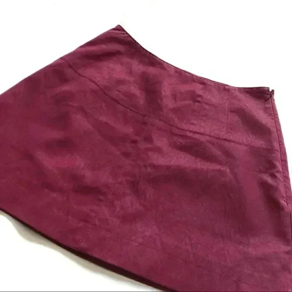 Free People Days In The Sun Suede Skirt - Picture 9 of 9